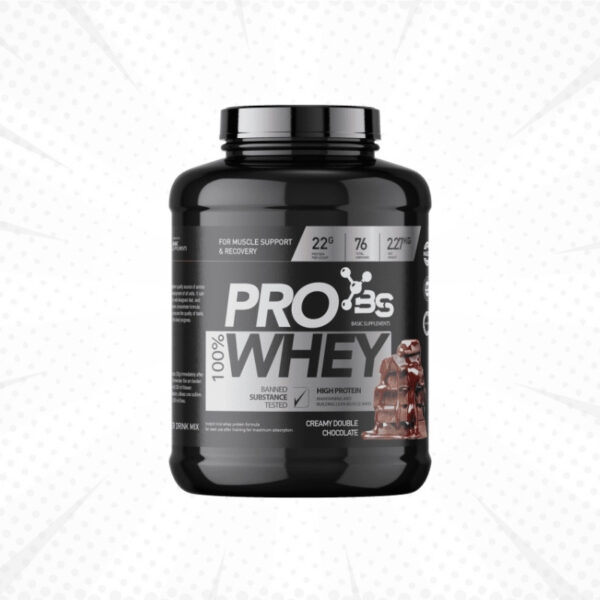 Basic Supplements Pro Whey - Dvostruka cokolada 2.27kg - Kreatin.rs