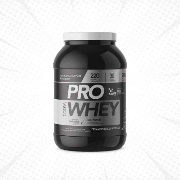 Basic Supplements Pro Whey - Dvostruka cokolada 908g - Kreatin.rs