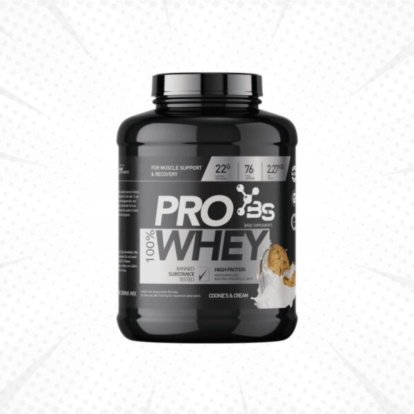 Basic Supplements Pro Whey - Keks i krem 2.27kg - Kreatin.rs