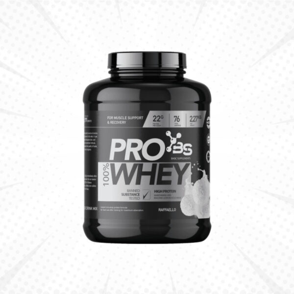 Basic Supplements Pro Whey - Raffaello 2.27kg - Kreatin.rs