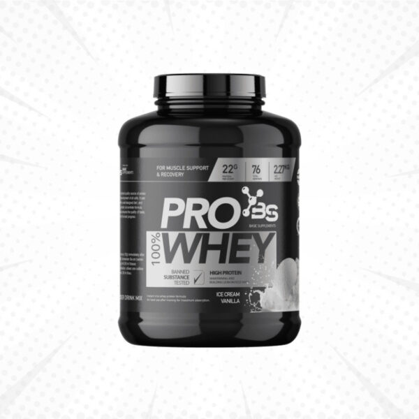 Basic Supplements Pro Whey - Vanila sladoled 2.27kg - Kreatin.rs