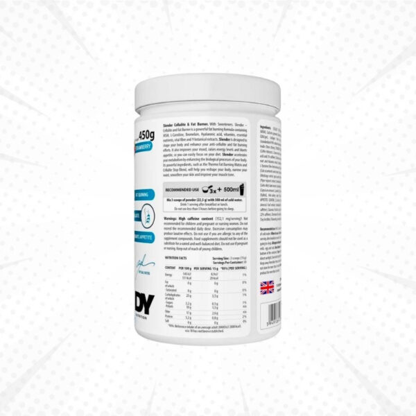 DY Nutrition Slender Anti Celulit 450g 3 - Kreatin.rs