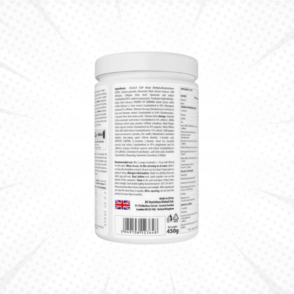 DY Nutrition Slender Anti Celulit 450g 4 - Kreatin.rs