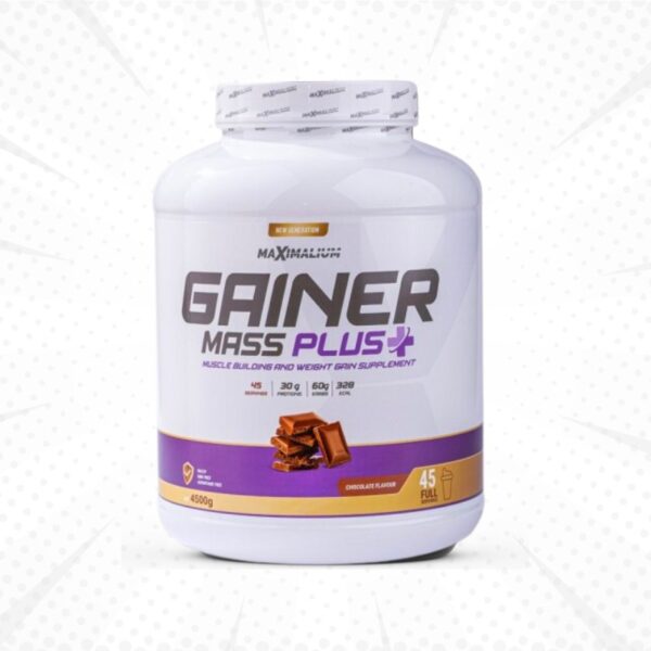 Maximalium Gainer Mass Plus _ Chocolate 4.5kg - Kreatin.rs