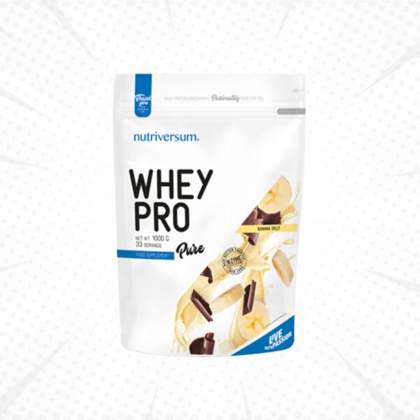 PurePro Whey Pro – 1000 g Banana Split - Kreatin.rs