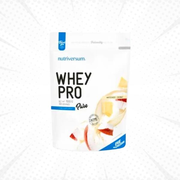 PurePro Whey Pro – 1000 g Bela cokolada kokos - Kreatin.rs