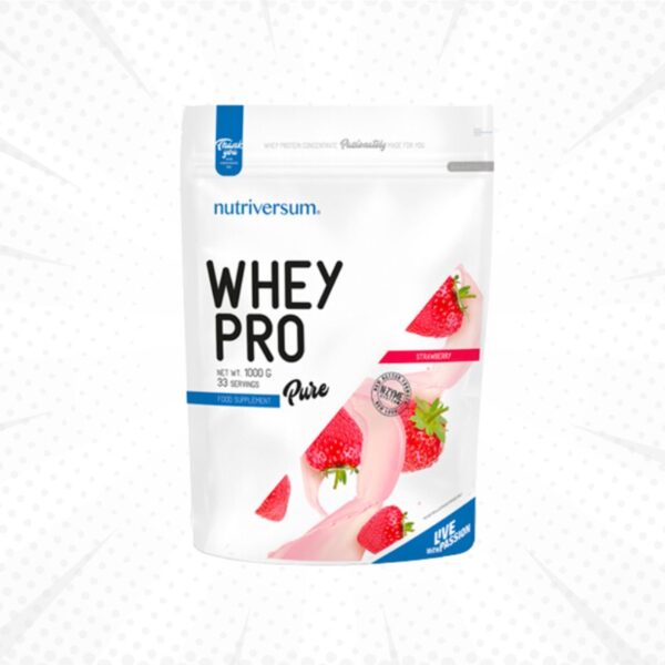 PurePro Whey Pro – 1000 g Jagoda - Kreatin.rs